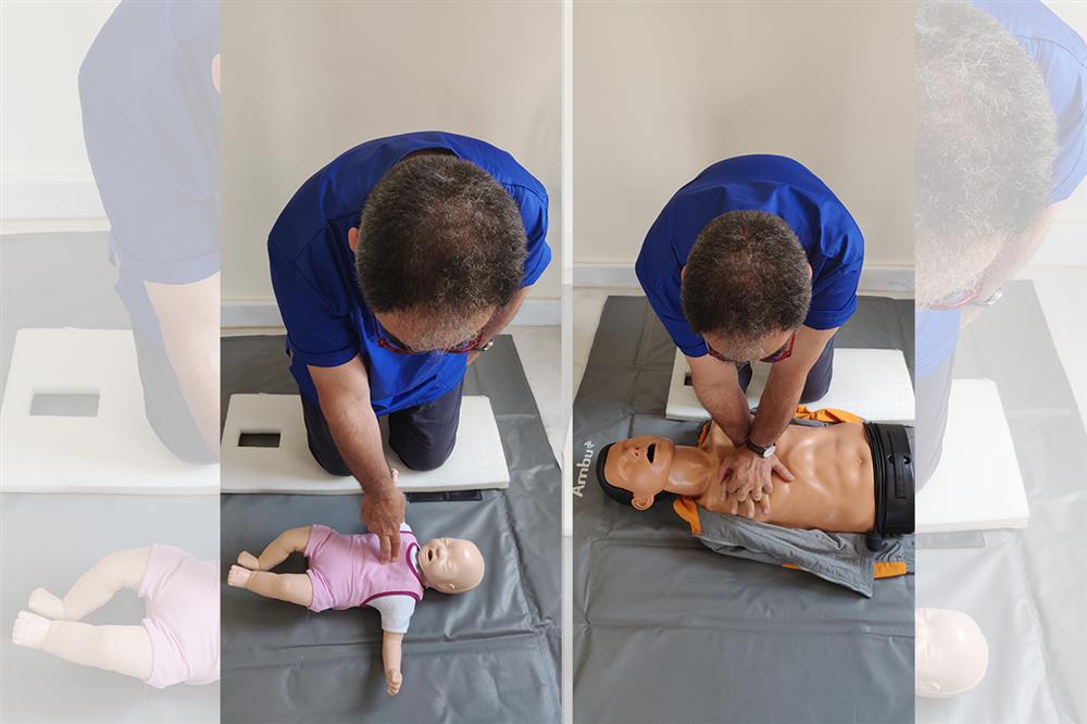CPR trainging Vittorakis Olatanias Crete